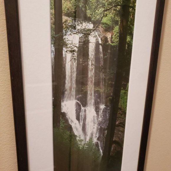Art Print, Framed Matted Signed, Mark Losh Photography, Dry Falls NC Waterfall - Picture 3 of 8